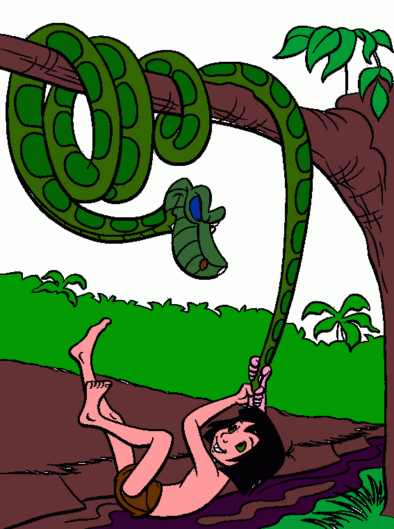 mogli para colorir e imprimir