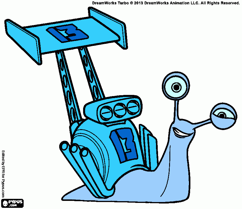 molenga o nome desse caracol para colorir e imprimir