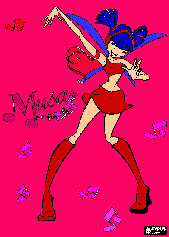 monica para colorir e imprimir