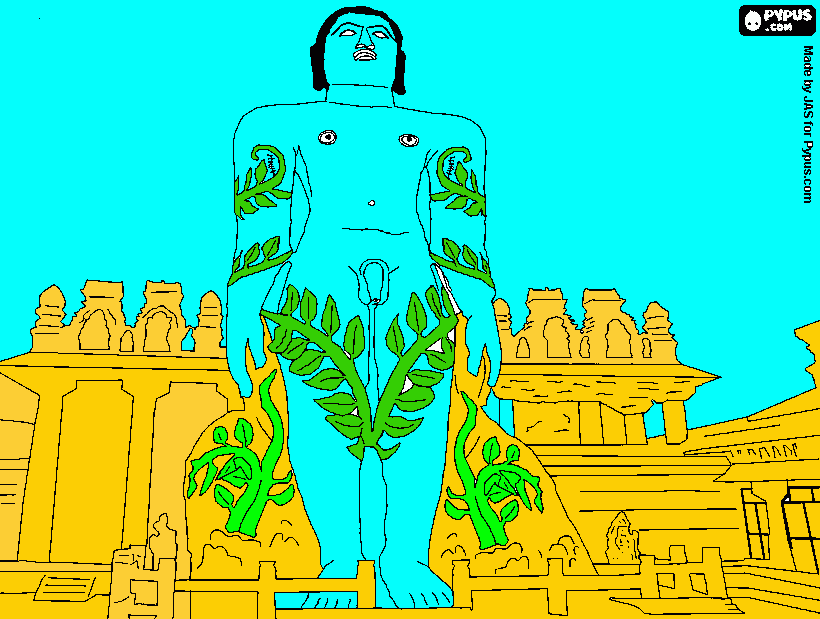 MONOMENTO para colorir e imprimir