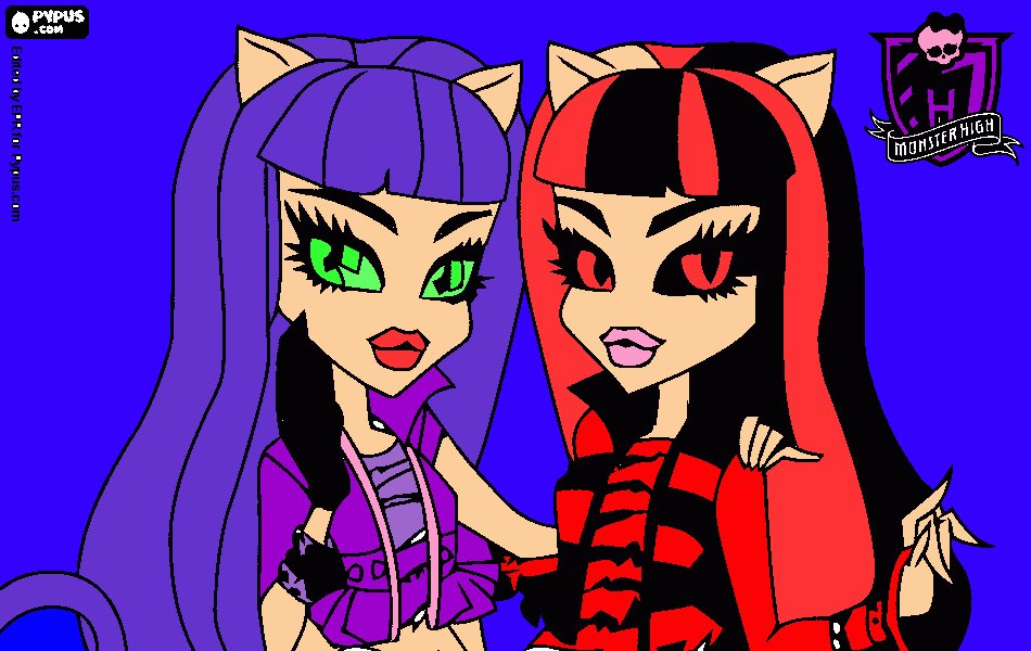 monster hig para colorir e imprimir