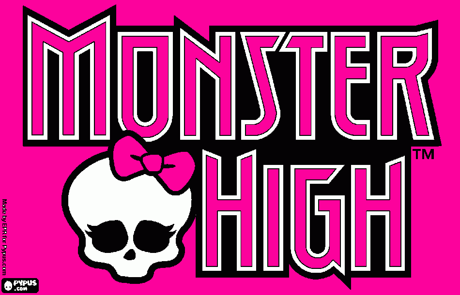 MONSTER HIGH! <3 para colorir e imprimir
