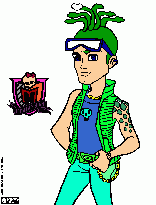 MONSTER HIGH para colorir e imprimir