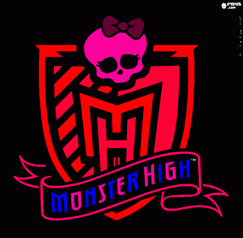 monster higui para colorir e imprimir