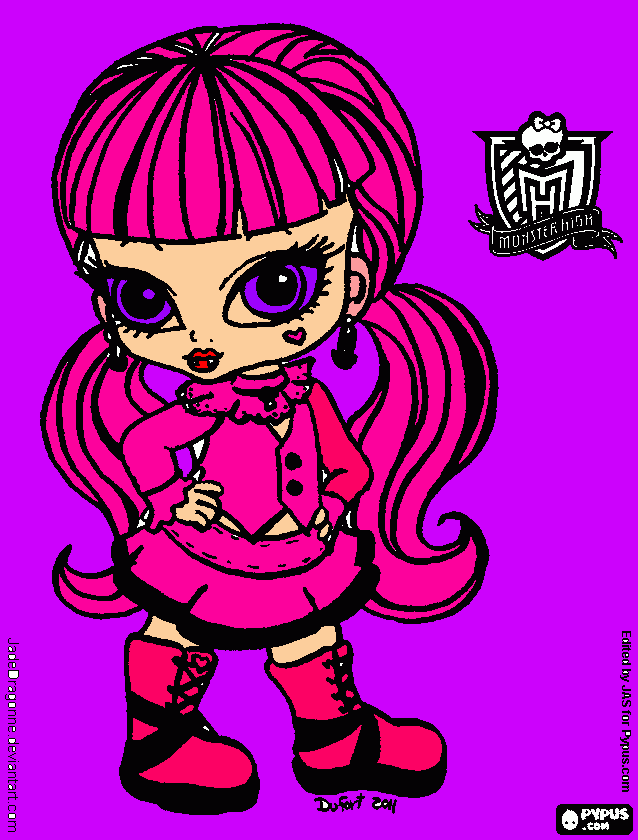 Monsterrai para colorir e imprimir