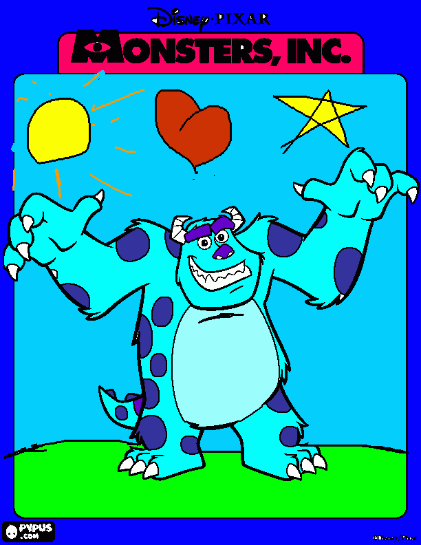 monstri para colorir e imprimir