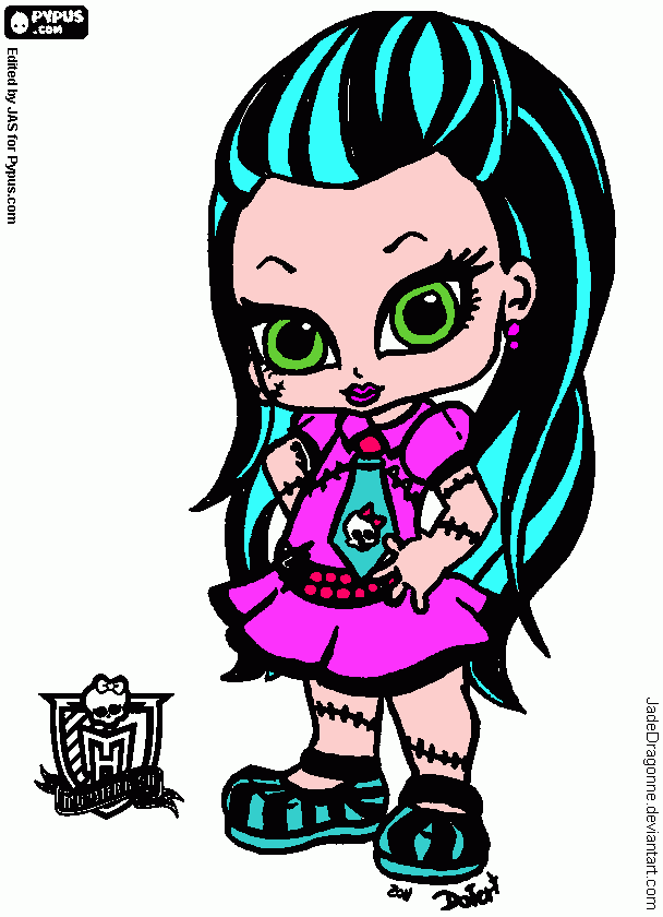 monter  high  para colorir e imprimir