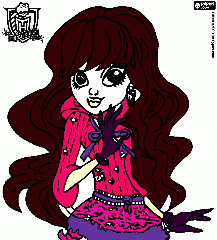 mostreai high para colorir e imprimir