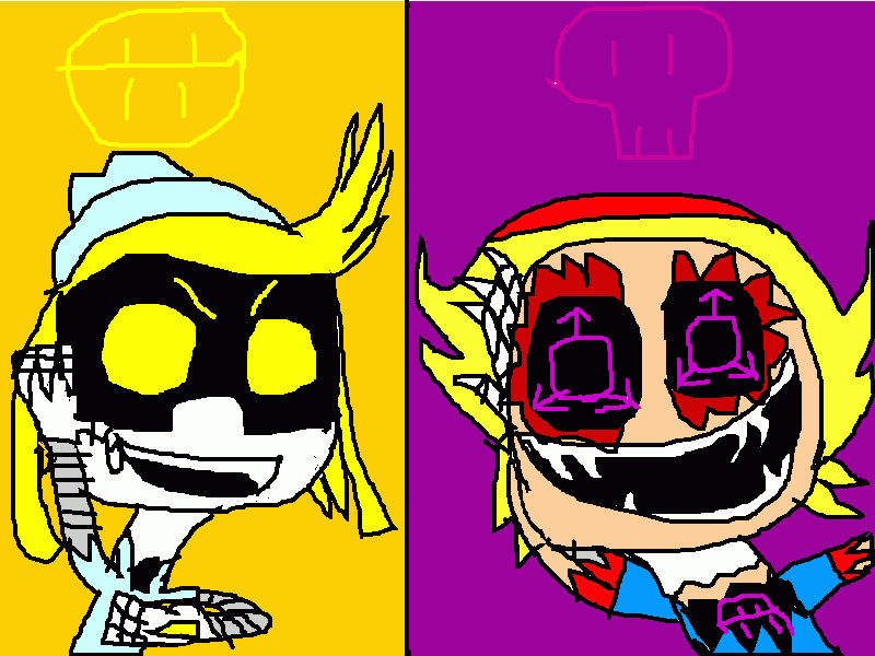 murder drones shattered glass universe para colorir e imprimir
