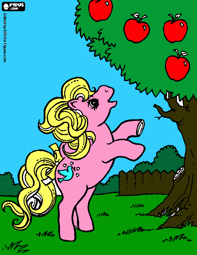 my lille poner para colorir e imprimir