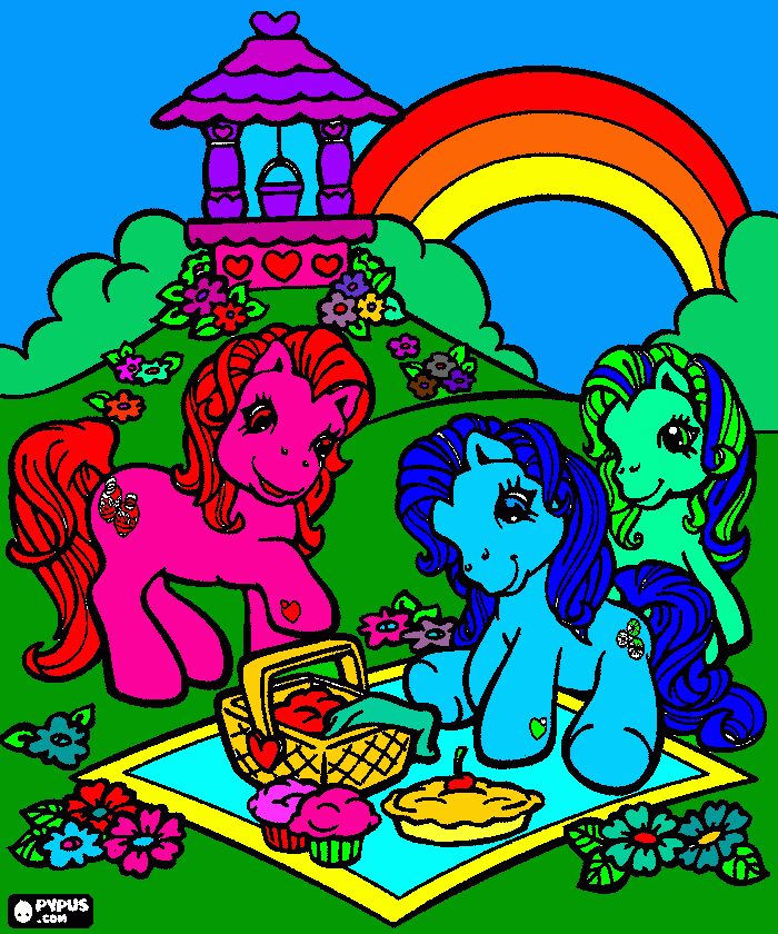 my litte pony para colorir e imprimir
