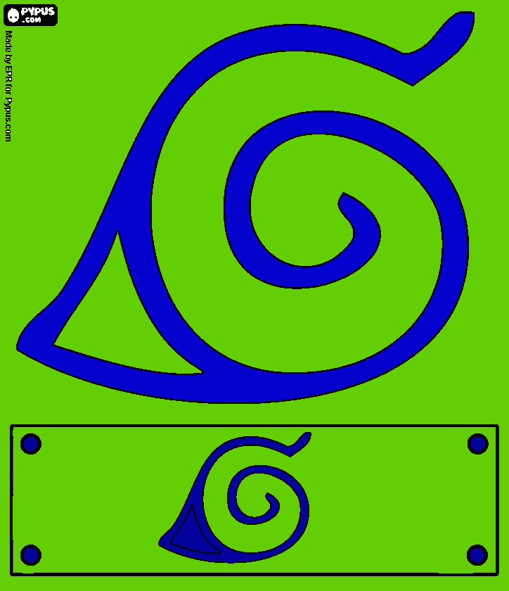 naroto para colorir e imprimir