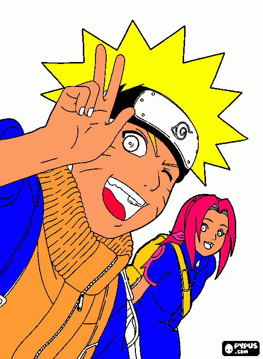 naruto usumaque para colorir e imprimir