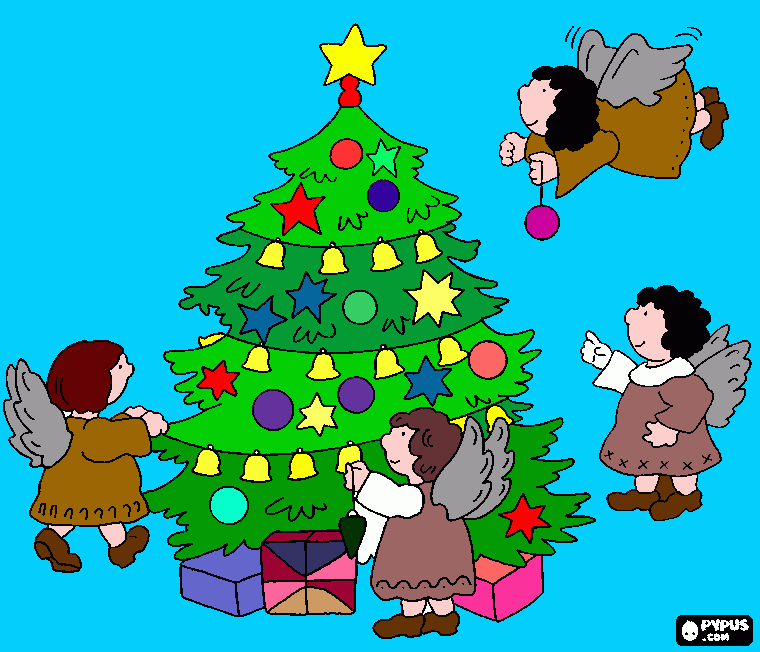 Natal da noite de luz!!!!! para colorir e imprimir