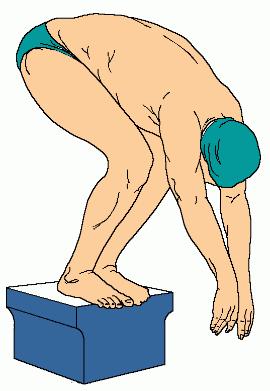 natação para colorir e imprimir