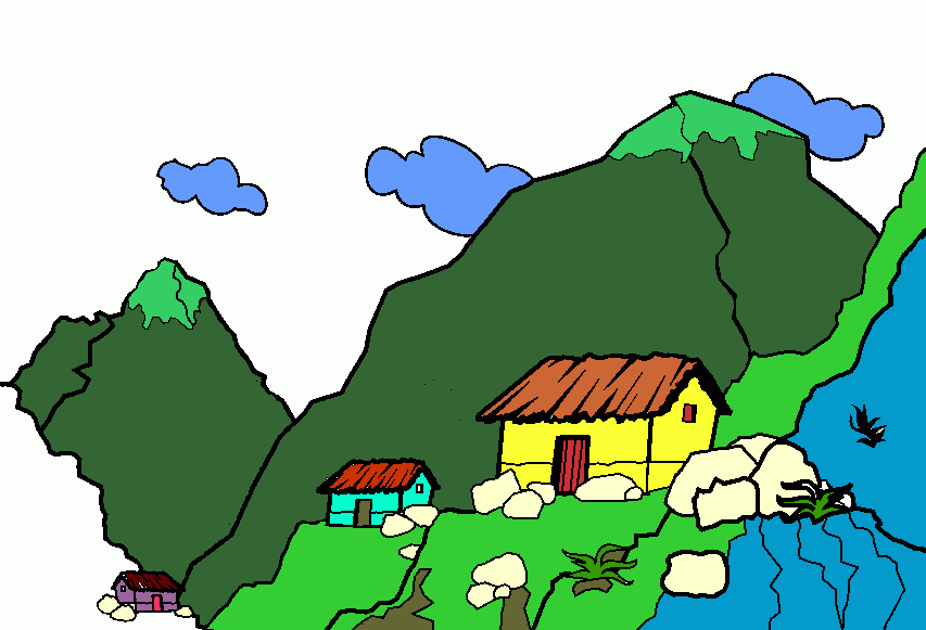 natural para colorir e imprimir