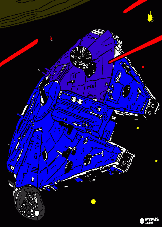 NAVI JEDAI para colorir e imprimir