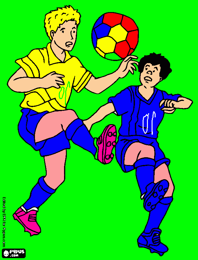 neimar e messi para colorir e imprimir