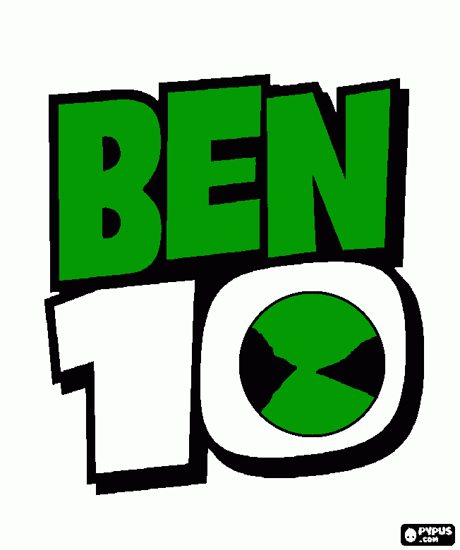 nome do ben  10 para colorir e imprimir