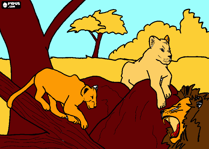 nossa familia mas o leao nao é meu pai é o rafael kkk porque meu pai nao e forte daquele geito kkkkk para colorir e imprimir