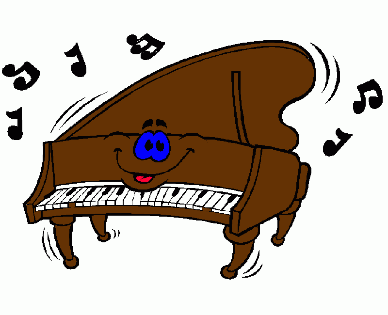 notas do piano para colorir e imprimir