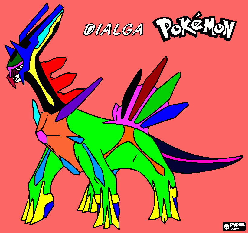 Novo Pokemon para colorir e imprimir