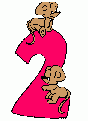 numero 2 para colorir e imprimir