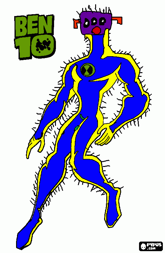 o alien mais lindo do mundo!!!!!!!! para colorir e imprimir