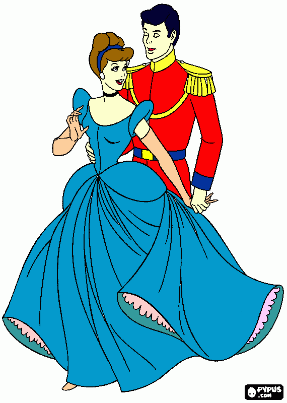 o baile para colorir e imprimir