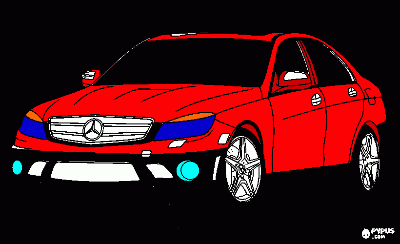 o carro do futuro para colorir e imprimir