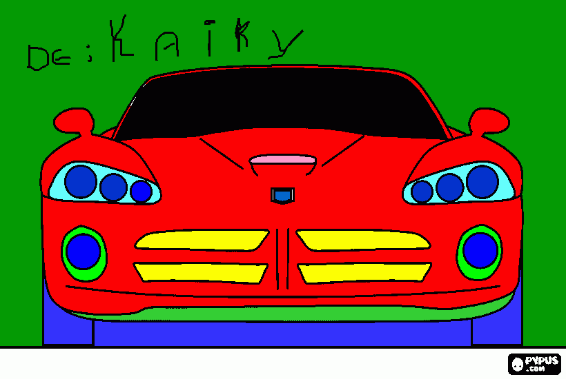 o corvete para colorir e imprimir