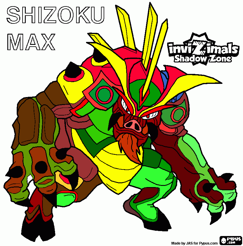 O Diabo das Montanhas para colorir e imprimir