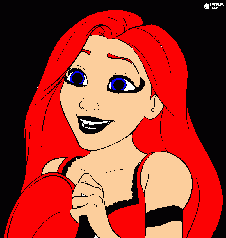 o lado sombril da disney para colorir e imprimir