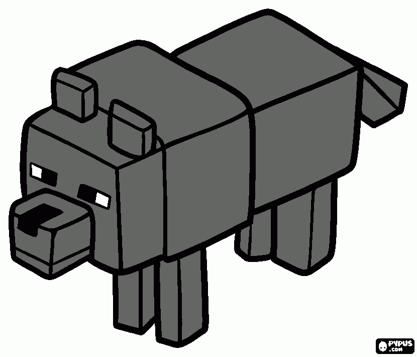 o lobo mais legau do mundo para colorir e imprimir