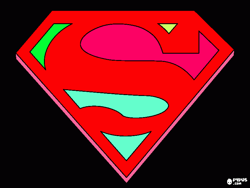 o supeme para colorir e imprimir