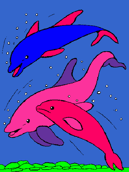 oceano para colorir e imprimir