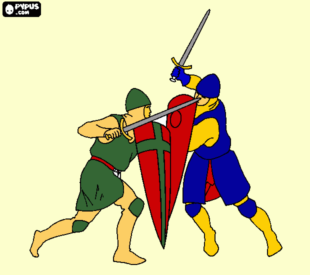 ogum para colorir e imprimir