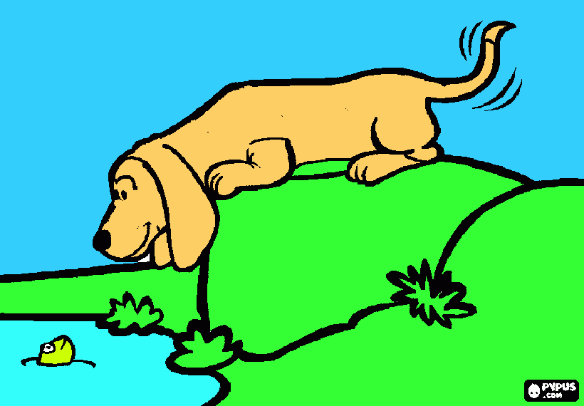 Olha o Tumtum! para colorir e imprimir