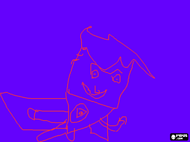 olha só o que o joão fez sozinho no computador... para colorir e imprimir