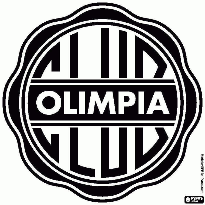 Olimpia para colorir e imprimir
