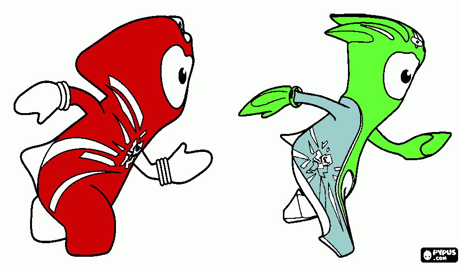 olimpiedas para colorir e imprimir