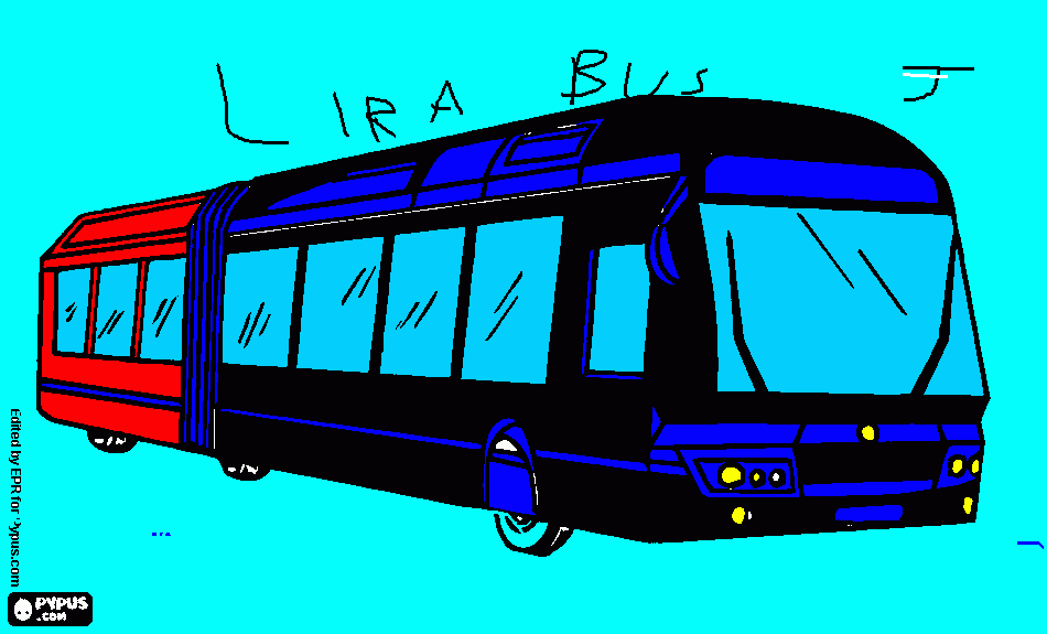 onibus  da  lira  bus   para colorir e imprimir