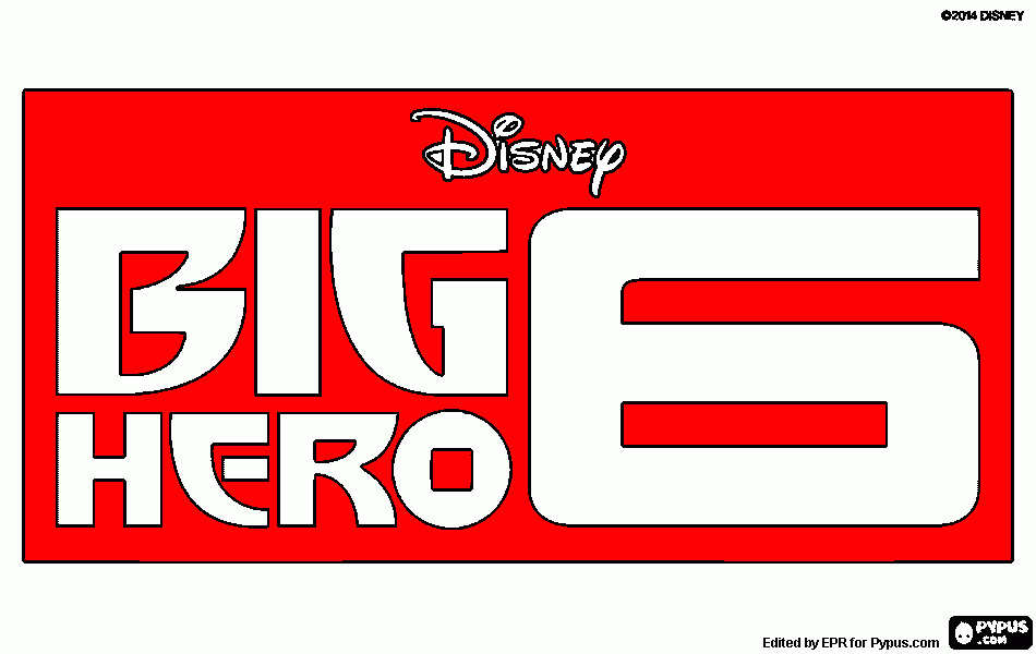 operaçao  big    hero    6 para colorir e imprimir