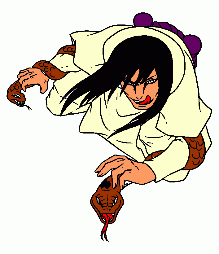 OROCHIMARU para colorir e imprimir