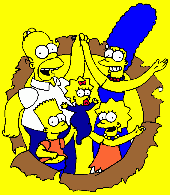 OS    SIMPSOM para colorir e imprimir