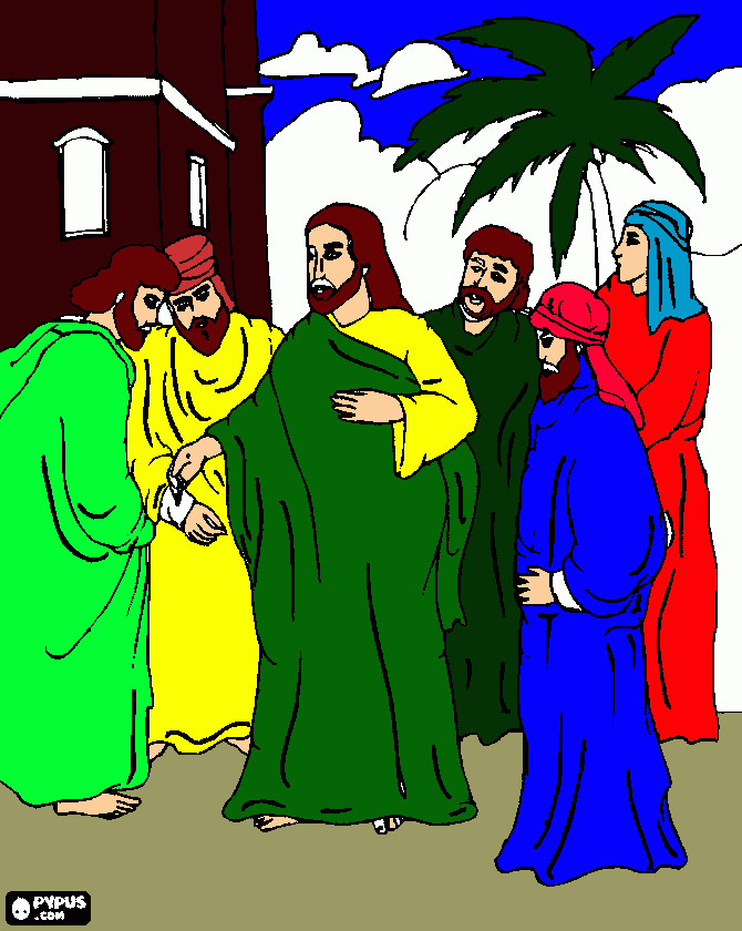 os apostolo de jesus para colorir e imprimir