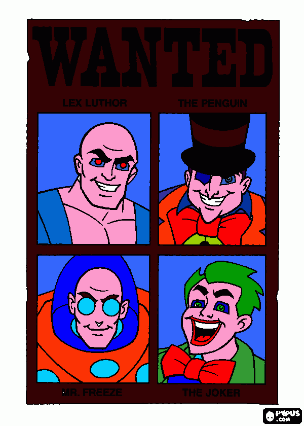 Os fugitivos. para colorir e imprimir