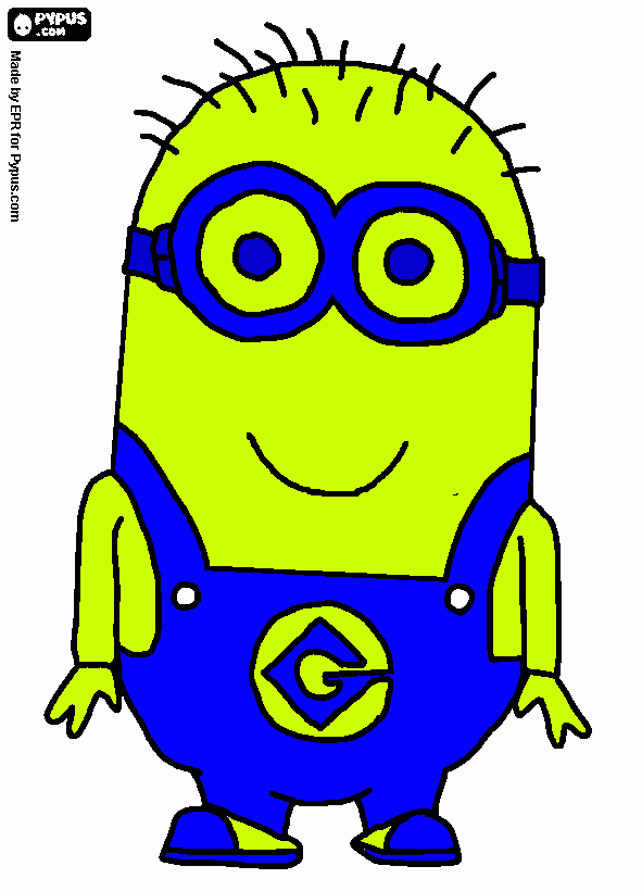 os minios para colorir e imprimir