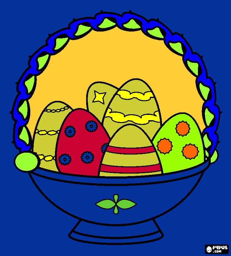 ovodapascoa para colorir e imprimir