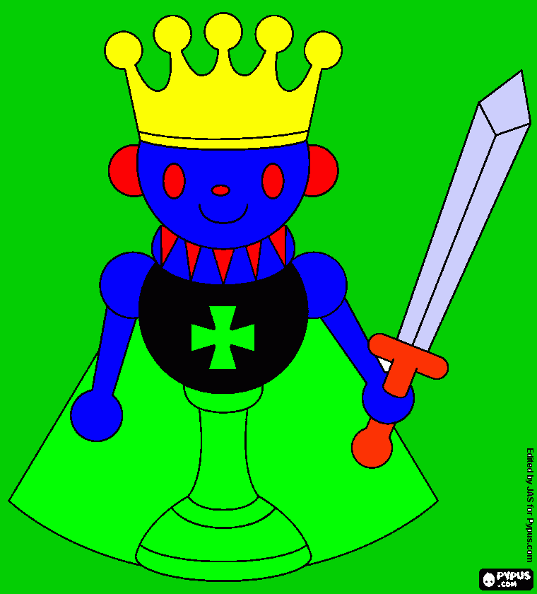 pai rei para colorir e imprimir